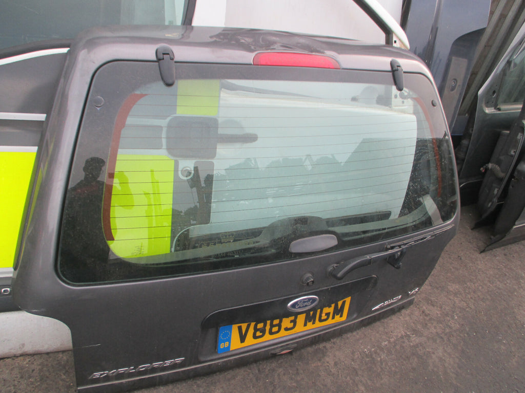 FORD EXPLORER 2000 REAR COMPLETE TAILGATE BOOTLID  PLATINUM METALLIC