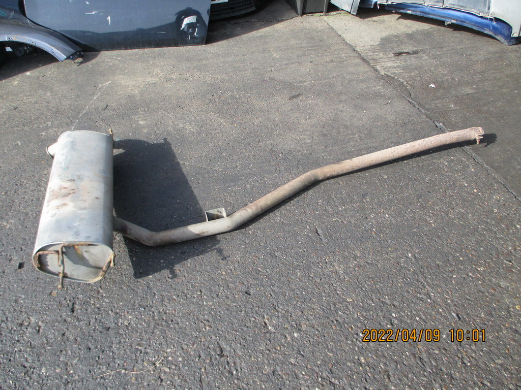 RANGE ROVER EVOQUE 2016 2.2 DIESEL TWIN REAR PIPE EXHAUST BACK BOX