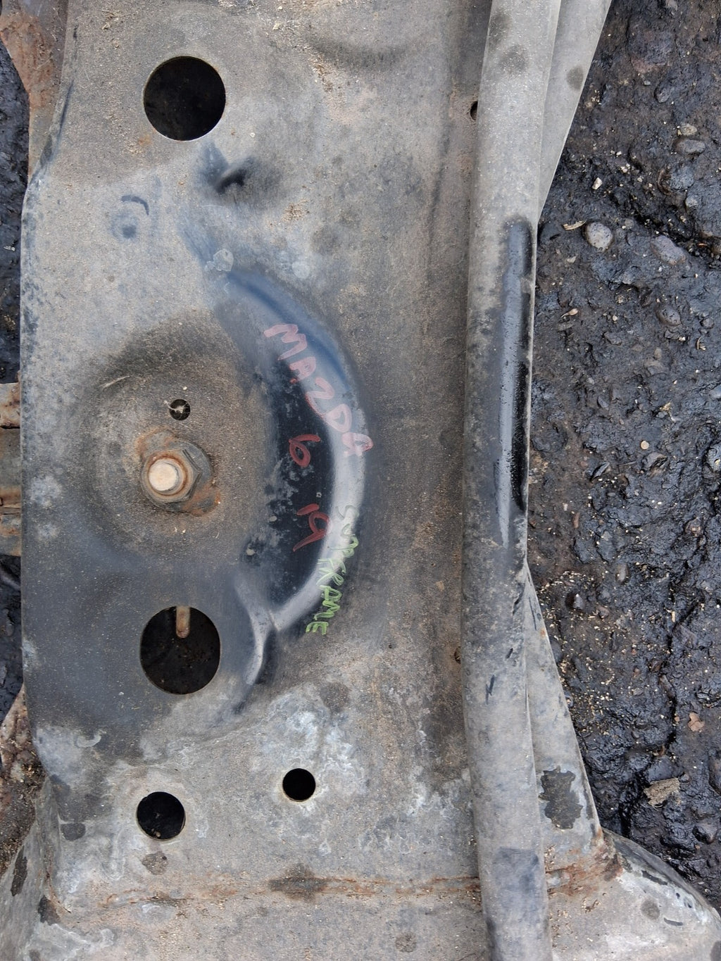 2019 MAZDA 6 MK3 FRONT METAL SUBFRAME