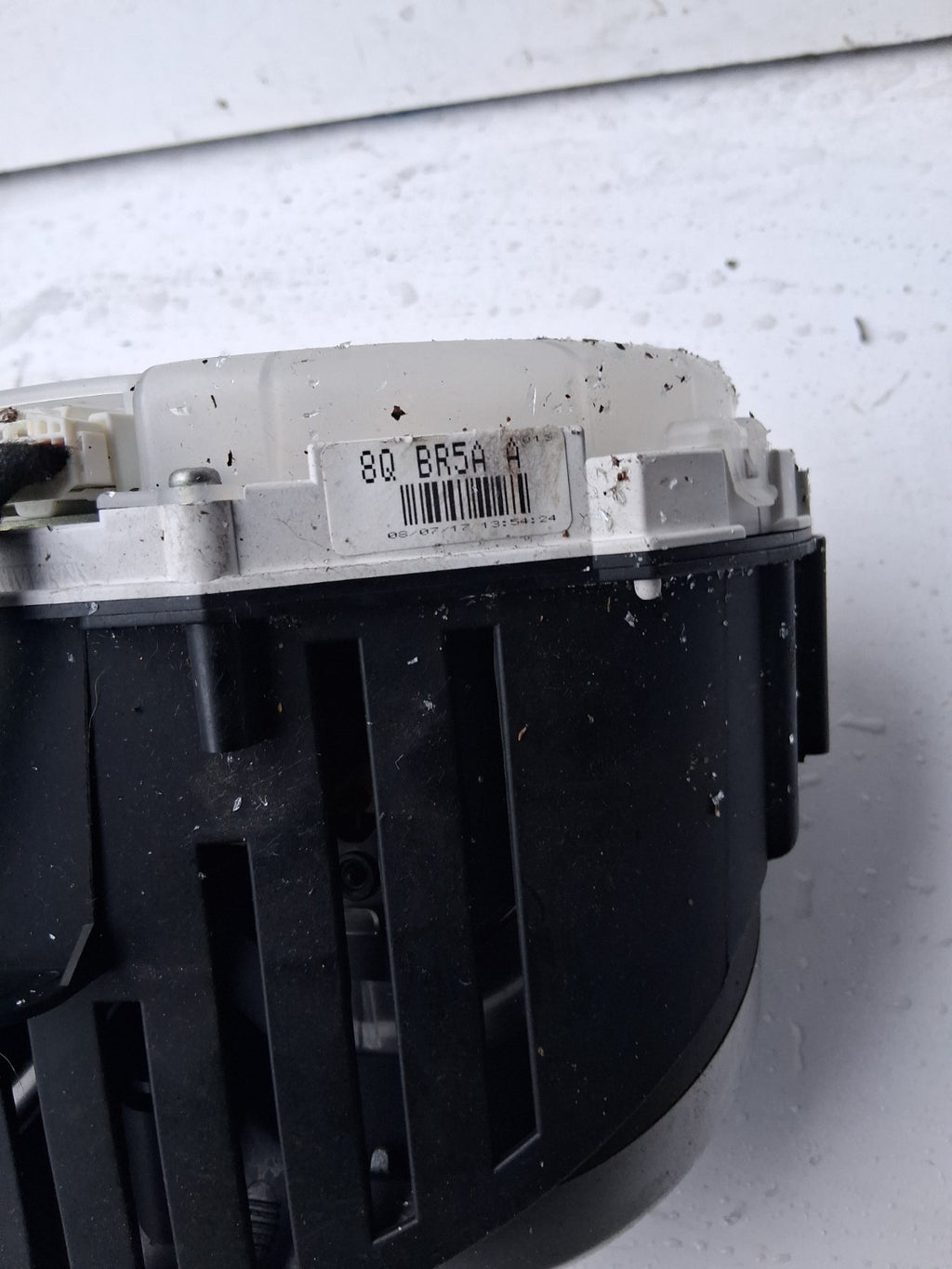 MAZDA 3 2008 SPEEDOMETER AND PETROL CLUSTER 8QBR5AA