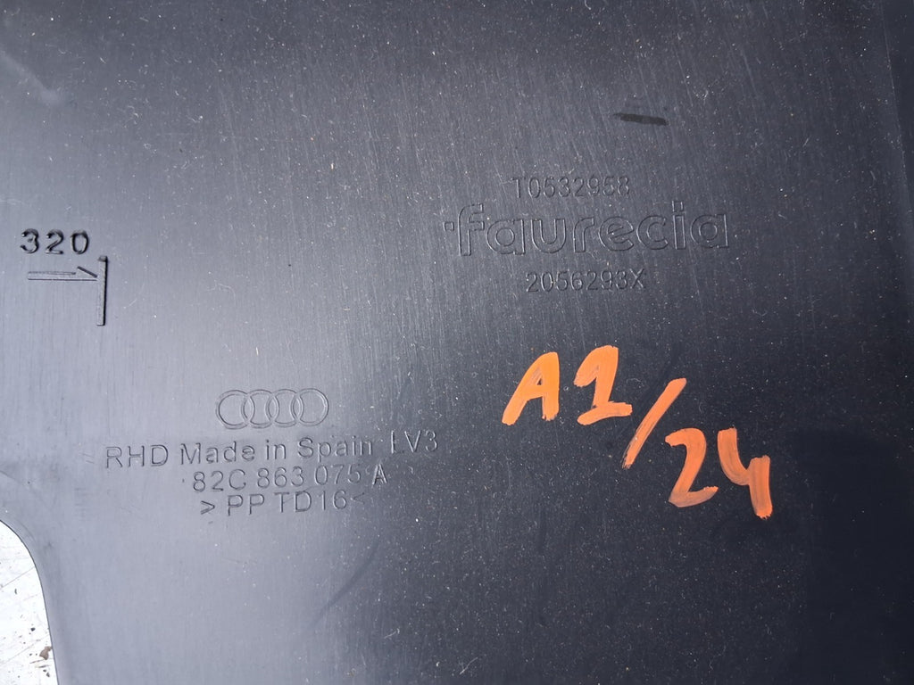 2024 AUDI A1 S LINE MK2 GB LOWER DASHBOARD TRIM COVER PANEL 82C863075A