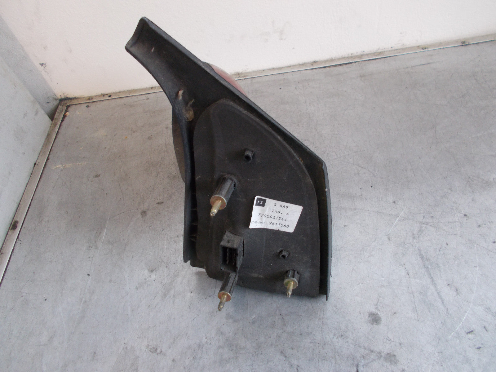 RENAULT SCENIC 2003 MK1 NS PASSENGER SIDE ELECTRIC WING MIRROR RED 7700431544