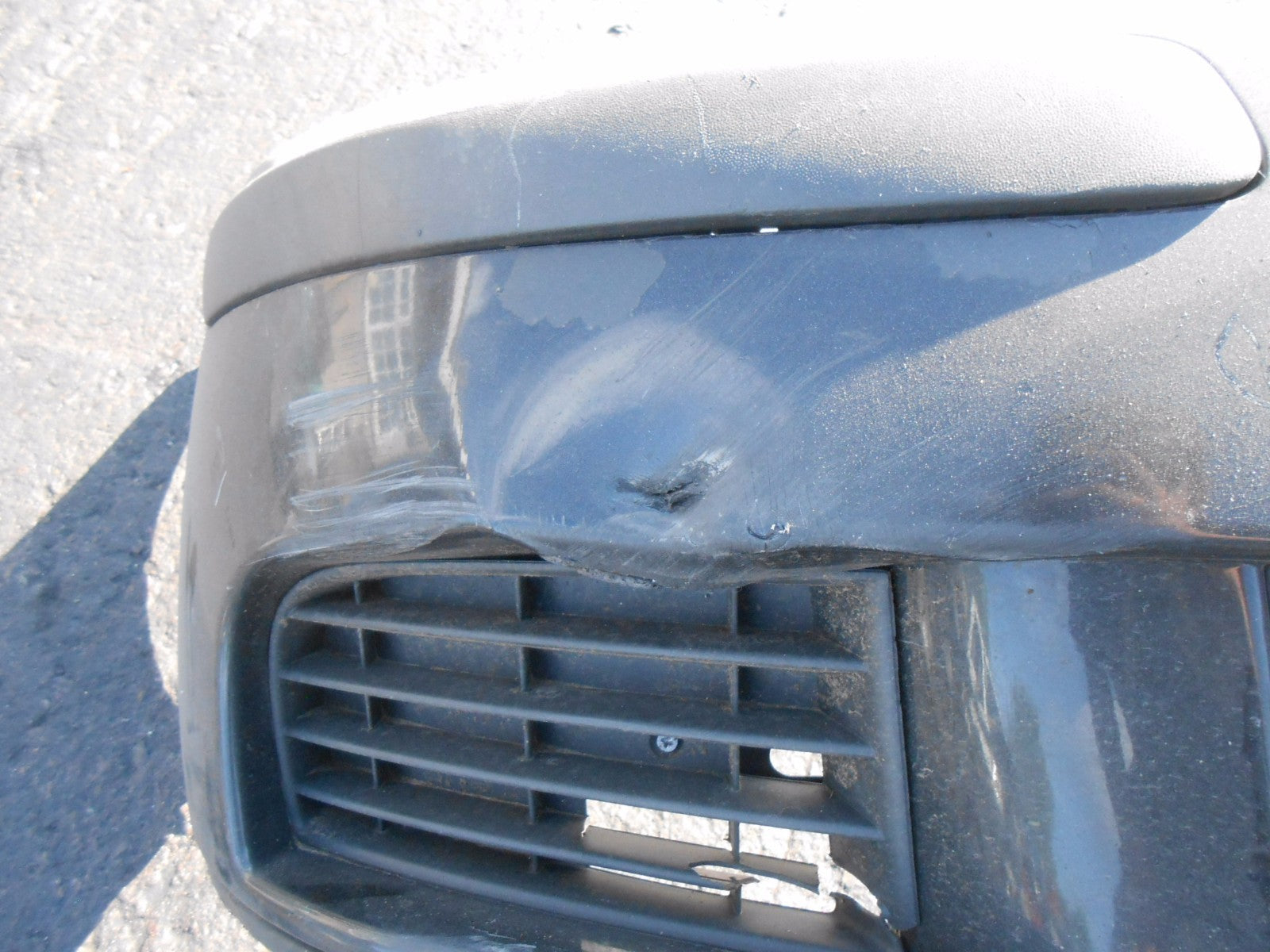 2003 - 2009 VW VOLKSWAGEN GOLF 1K (MK5) BARE FRONT PLASTIC BUMPER 1K0807217M