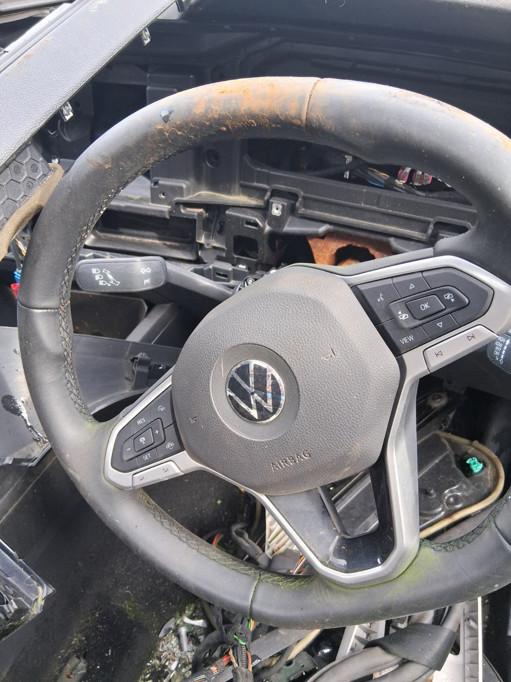 2023 VOLKSWAGEN GOLF MK8 COMPLETE DASHBOARD AIRBAG SEAT BELT ECU AIRBAG KIT