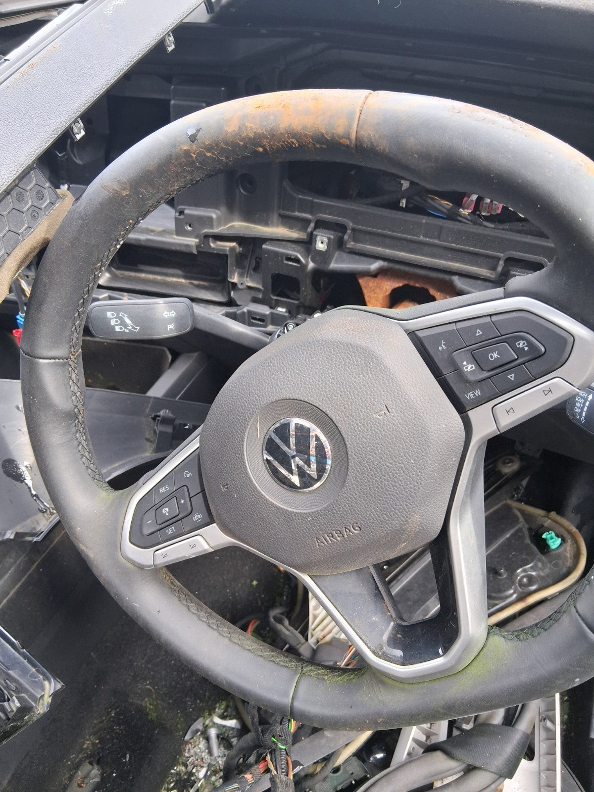 2023 VOLKSWAGEN GOLF MK8 COMPLETE DASHBOARD AIRBAG SEAT BELT ECU AIRBAG KIT