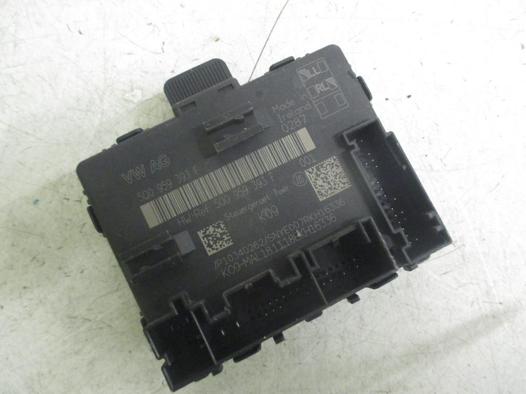 VW VOLKSWAGEN PASSAT B8 2018 OSF DRIVER SIDE FRONT DOOR MODULE ECU 5Q0959393F