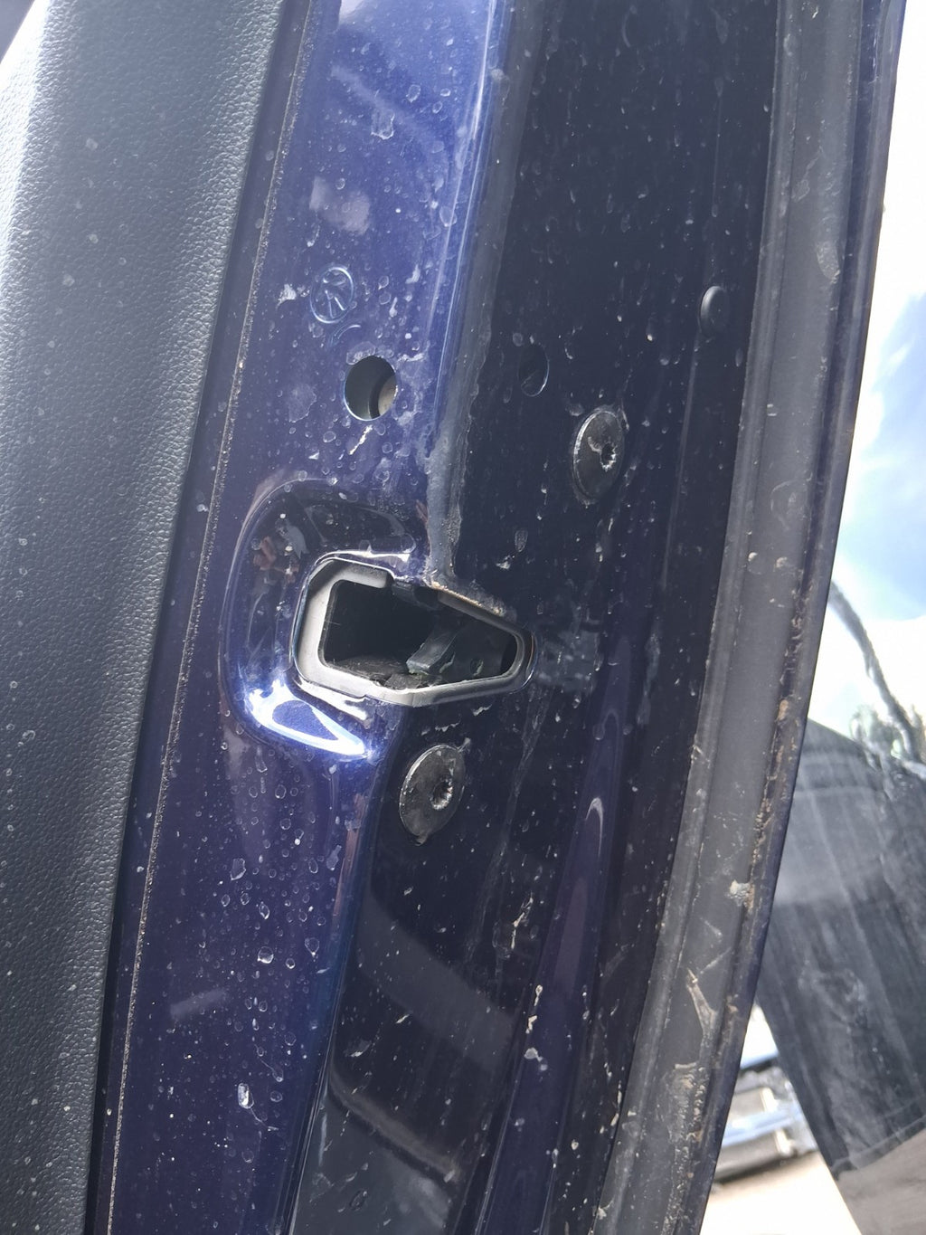 2022 VW VOLKSWAGEN GOLF MK8 OSR DRIVER SIDE REAR RIGHT DOOR LOCK MECHANISM
