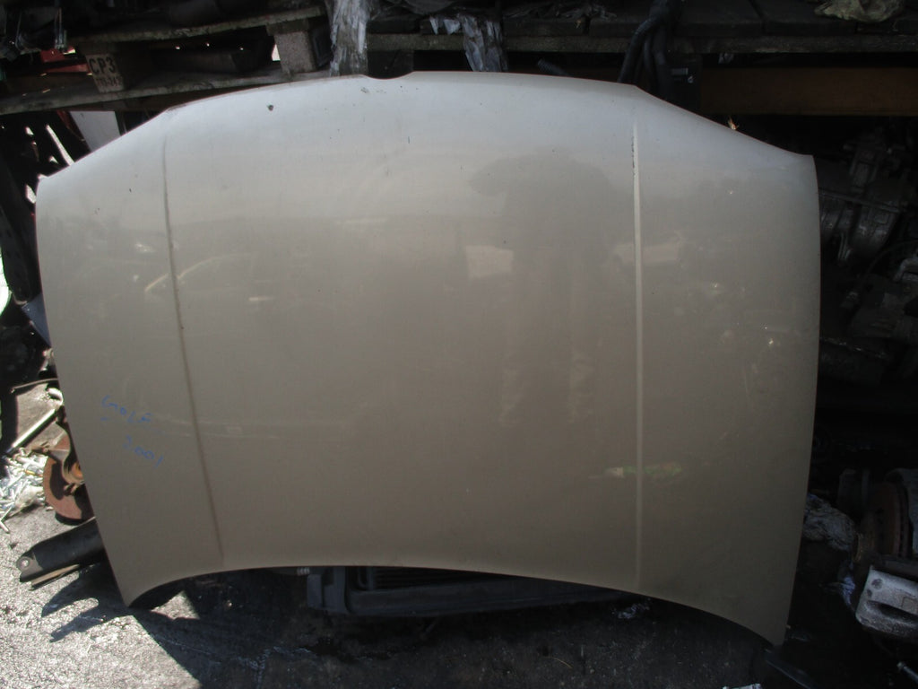 2001 VOLKSWAGEN GOLF MK4 FRONT COMPLETE BONNET BEIGE