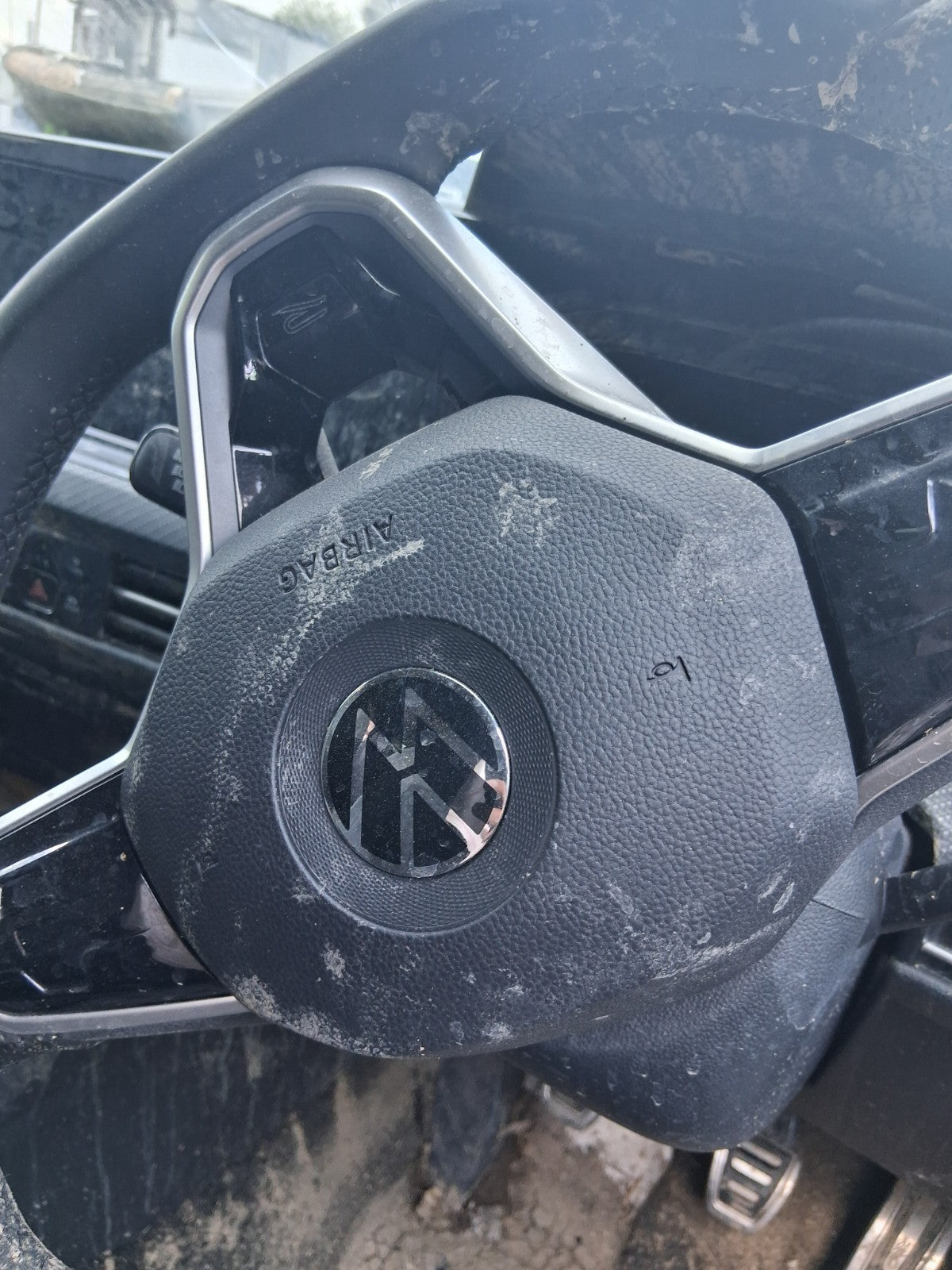 2022 VW VOLKSWAGEN GOLF MK8 R LINE STEERING WHEEL AIRBAG