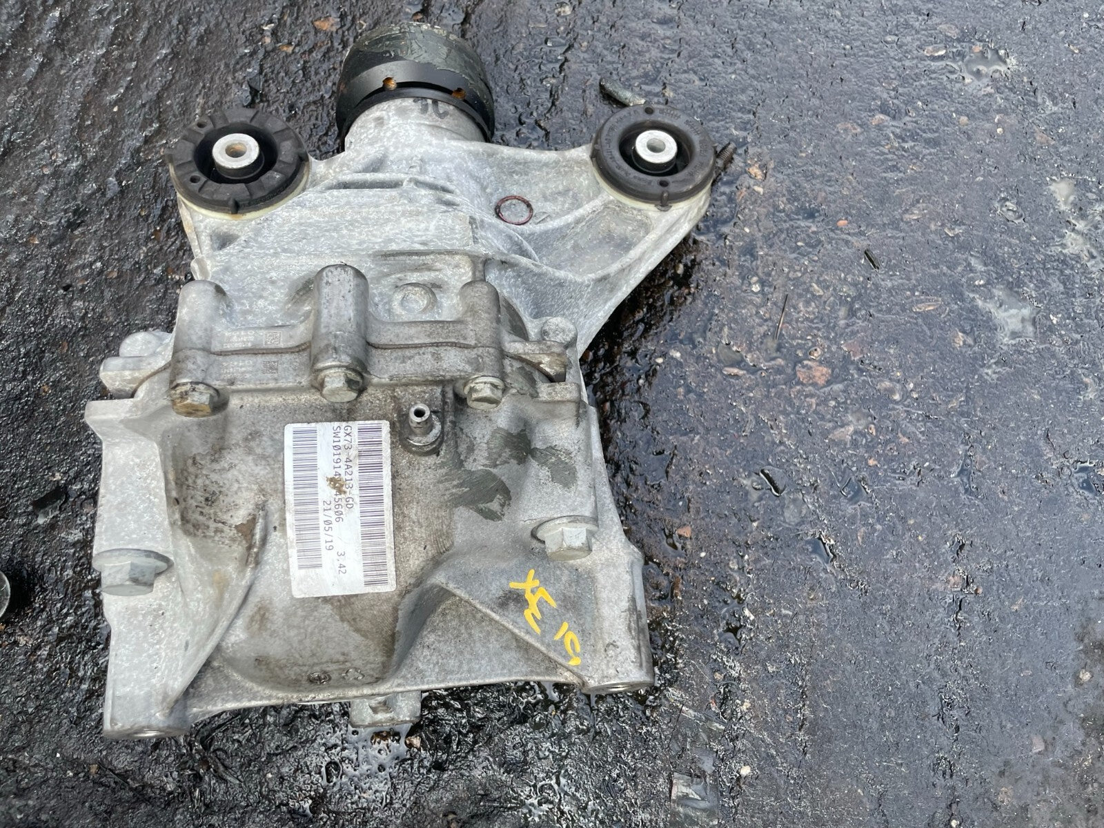 2019 JAGUAR XE 2.0 PETROL AUTO REAR DIFF DIFFERENTIAL GX73 4A213 GD 3.42
