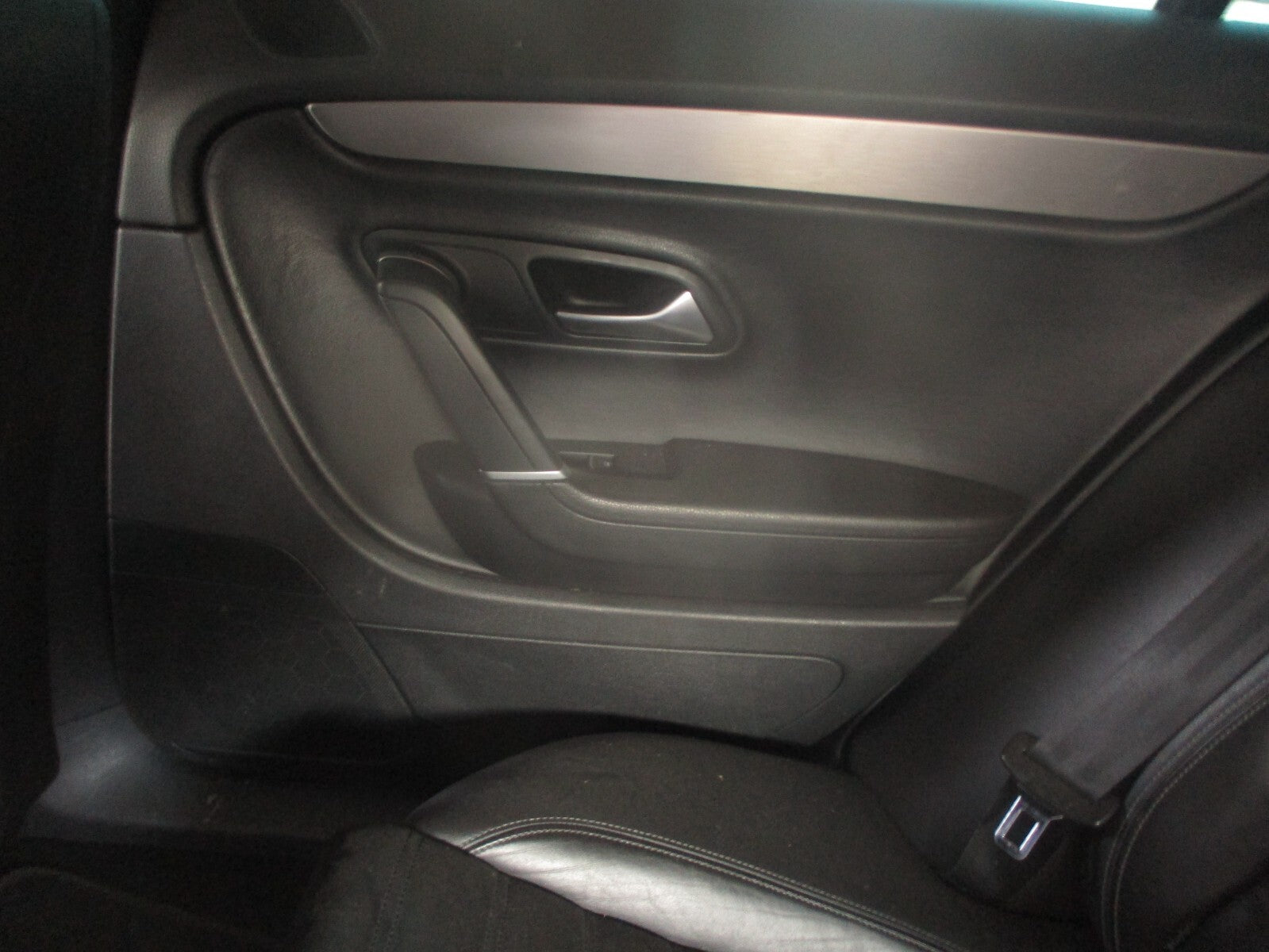 2012 VOLKSWAGEN PASSAT CC COUPE OSR DRIVER REAR RIGHT COMPLETE DOOR GREY LI7F