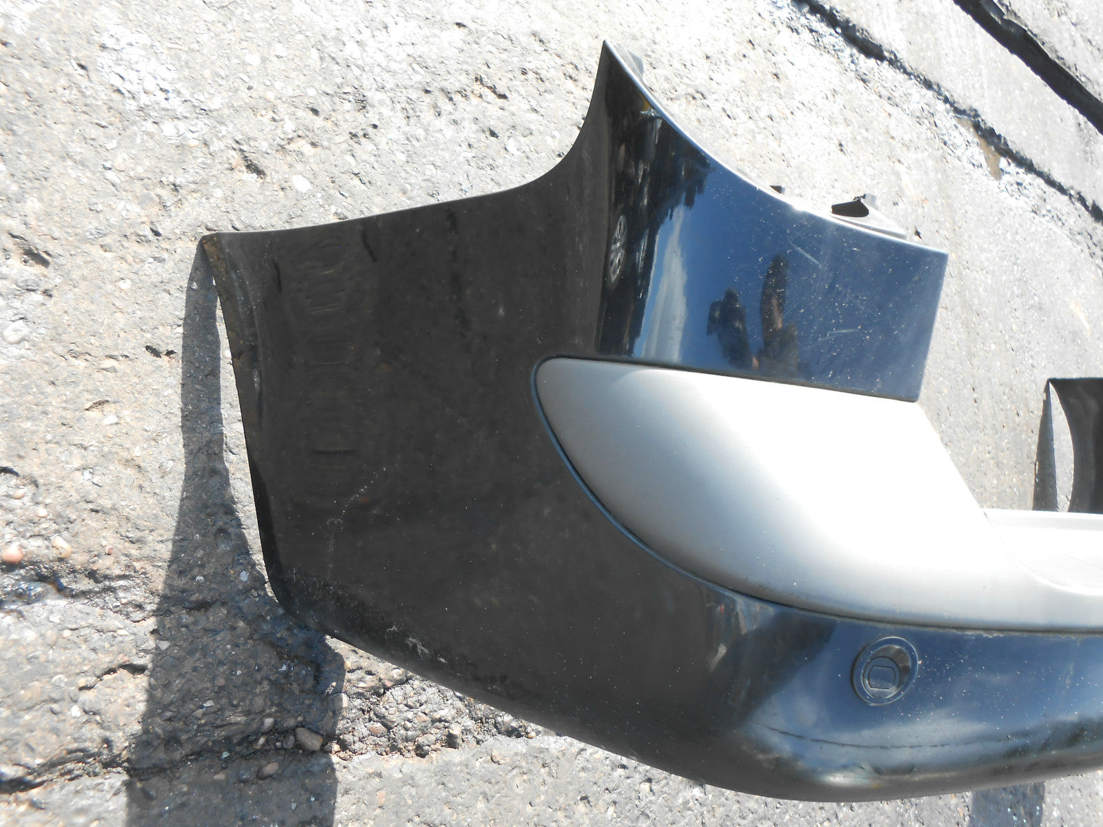 RENAULT LAGUNA MK2 2004 ESTATE COMPLETE REAR BUMPER BLACK