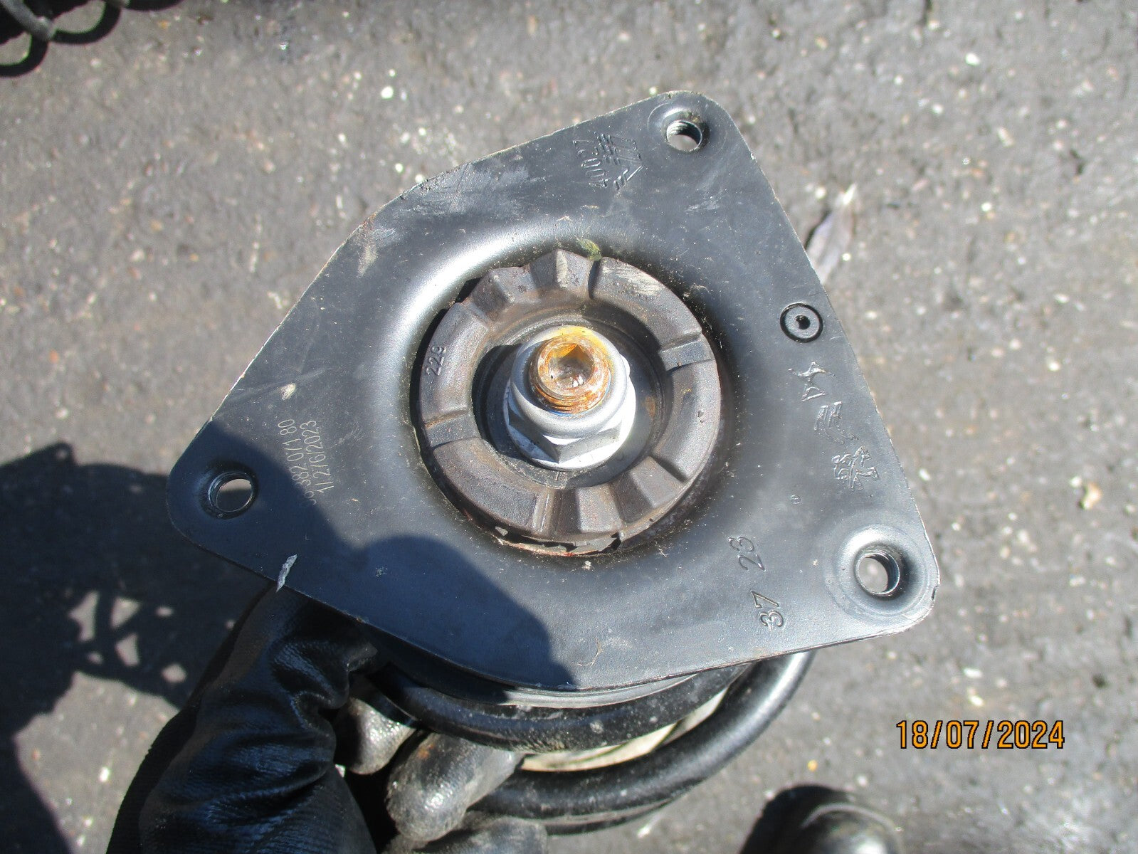 CITROEN C4 MK3 2023 OSF DRIVER SIDE FRONT SHOCK ABSORBER 9838207180
