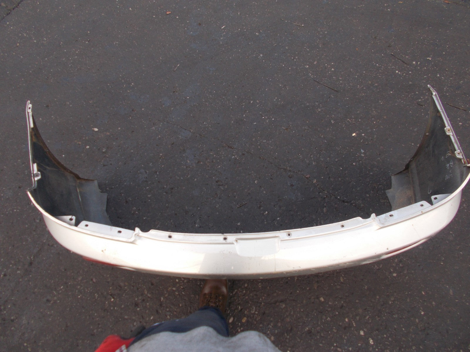HYUNDAI COUPE SE 2005 SILVER COMPLETE REAR BUMPER