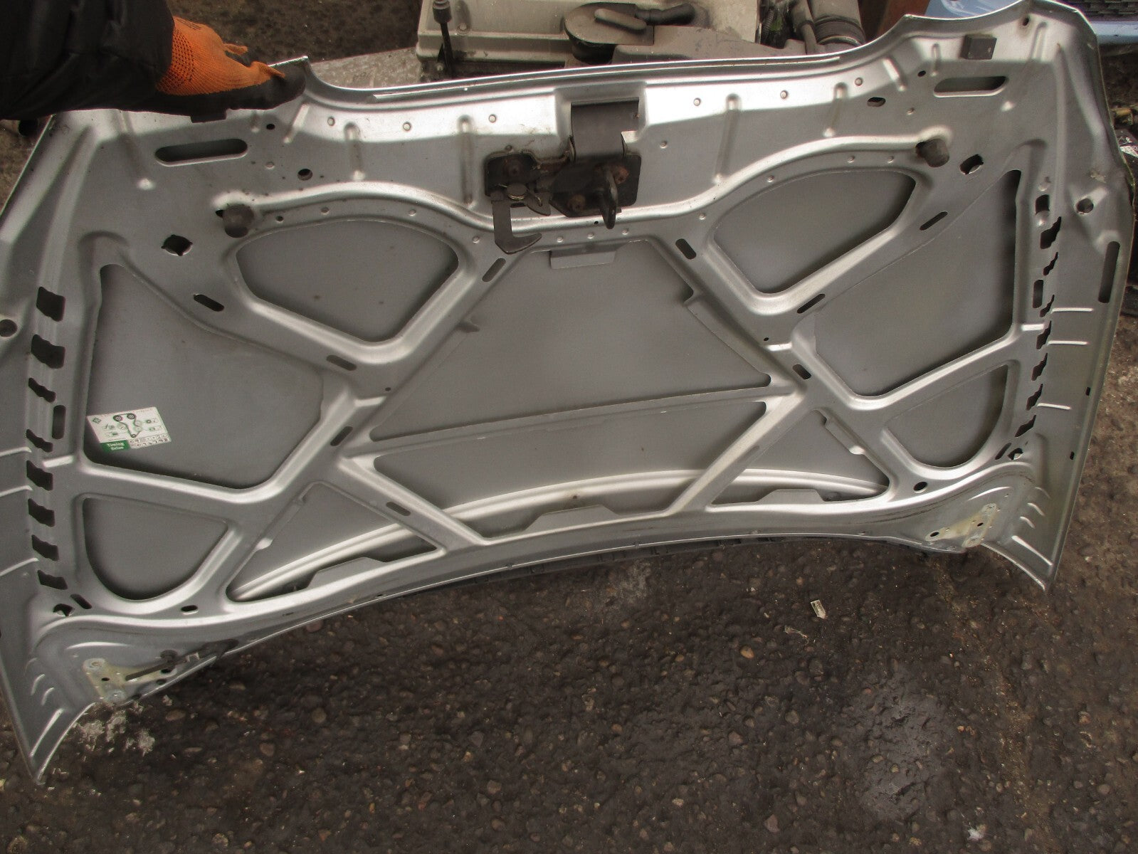 2004 SEAT ALTEA MK1 FRONT COMPLETE BONNET GREY