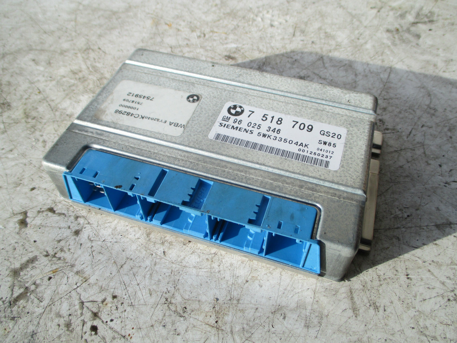BMW 3 SERIES E46 AUTO GEARBOX TRANSMISSION ECU 7518709