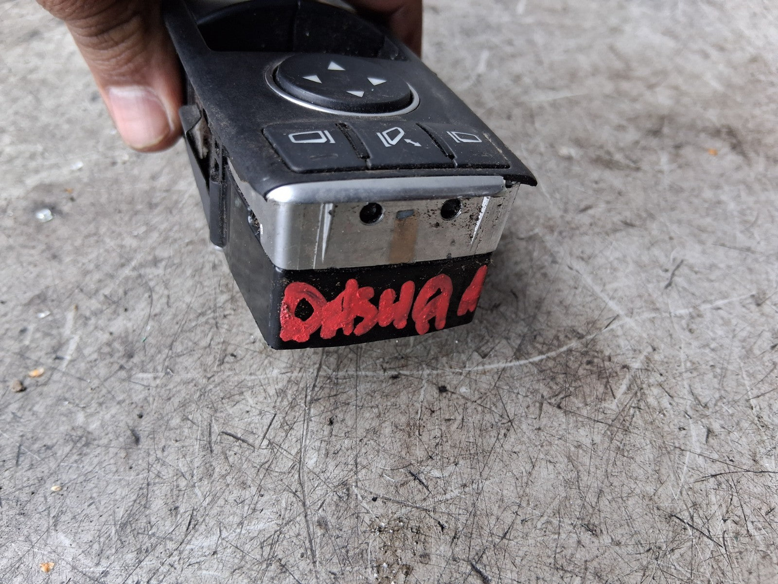 MERCEDES BENZ C CLASS 2009 W204 OSF DRIVER SIDE WINDOW CONTROL SWITCH 1729056900