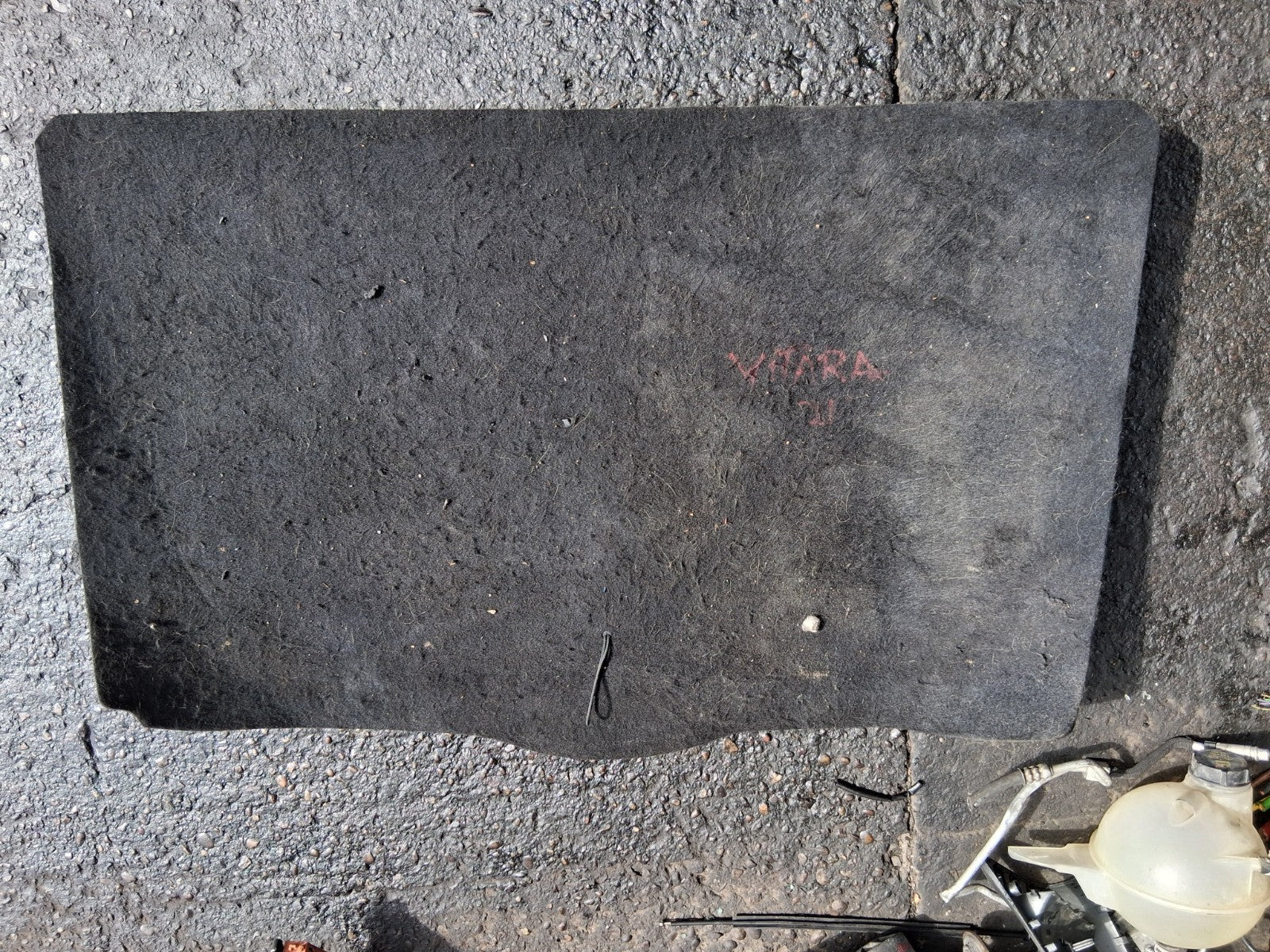 2020 NISSAN QASHQAI J11 MK2 FACELIFT REAR BOOT FLOOR LINER CARPET MAT 849044EA0A
