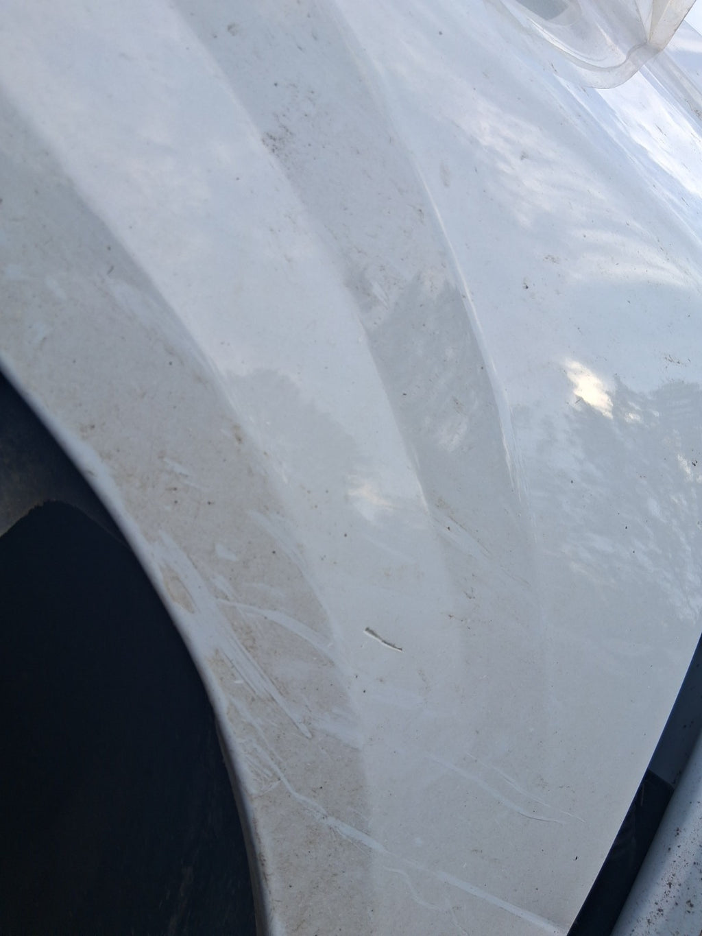 PEUGEOT 208 MK2 2025 FACELIFT NSF PASSENGER SIDE WING PANEL WHITE ESU