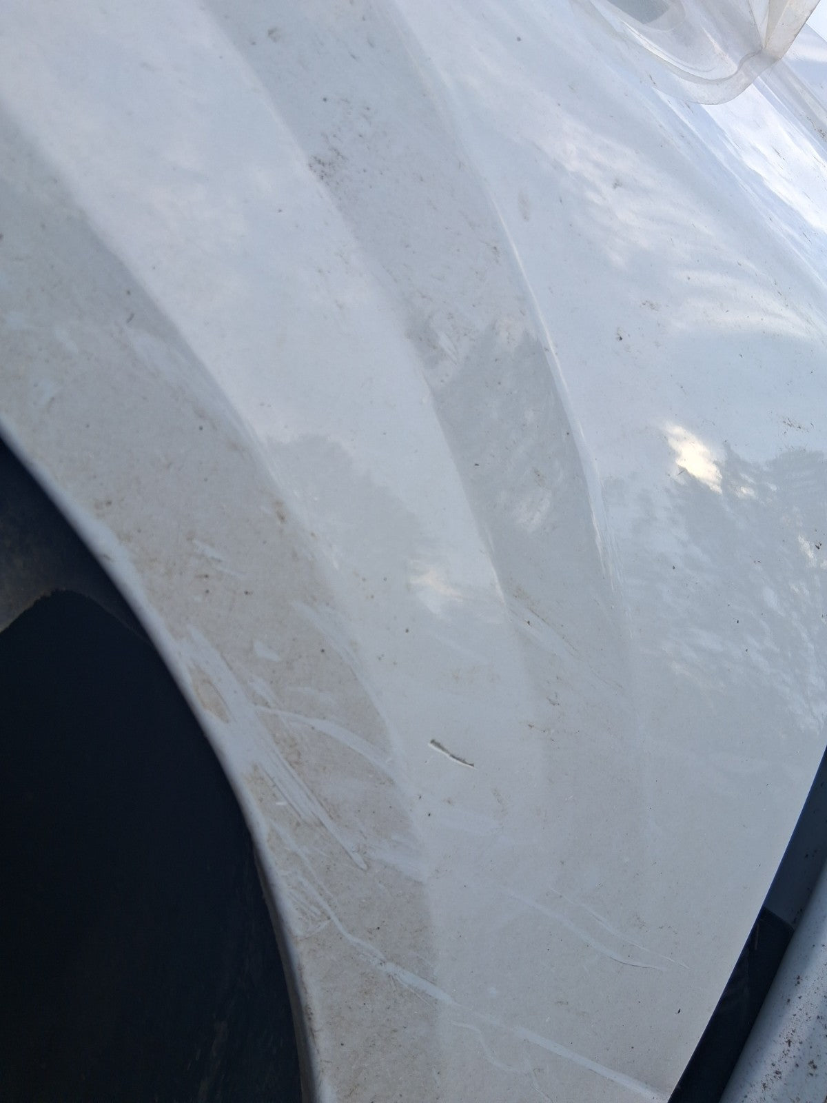 PEUGEOT 208 MK2 2025 FACELIFT NSF PASSENGER SIDE WING PANEL WHITE ESU