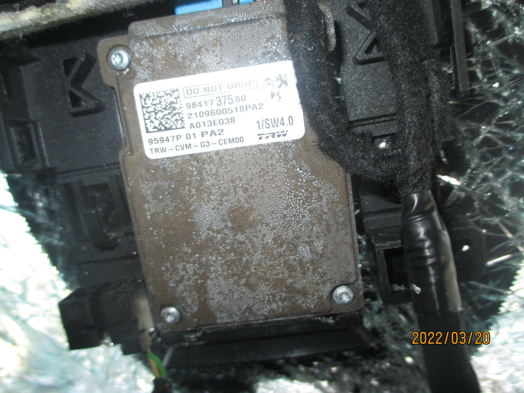 CITROEN C4 2021 FRONT INTERIOR WINDSCREEN CAMERA 9841737580