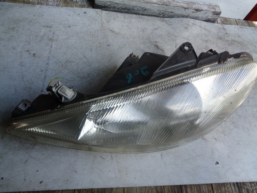 PEUGEOT 206 NS PASSENGER SIDE LEFT SIDE HEADLIGHT HEAD LAMP 9632689580