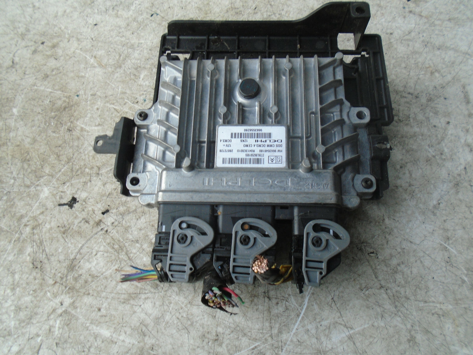 PEUGEOT 407 2006 2.0 DIESEL ECU ENGINE CONTROL MODULE UNIT 9663548180