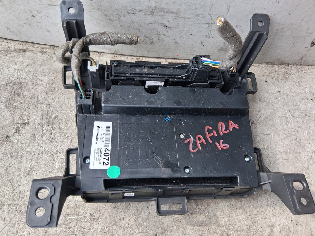 2016 VAUXHALL ZAFIRA C MK3 RADIO CD PLAYER ,MULTIMEDIA SWITCH PANEL 13474072