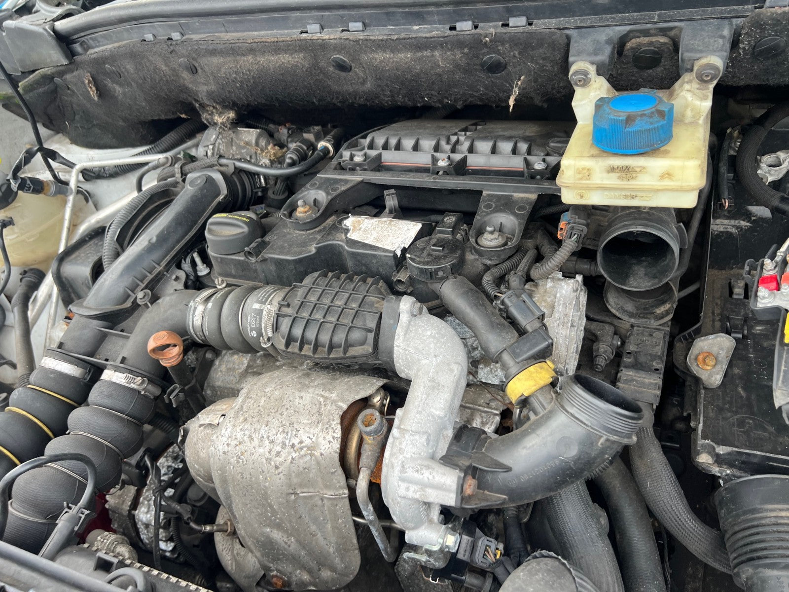 2017 PEUGEOT PARTNER MK2 1.6 DIESEL BARE ENGINE WITH PUMPS & INJECTORS BHY DV6FD