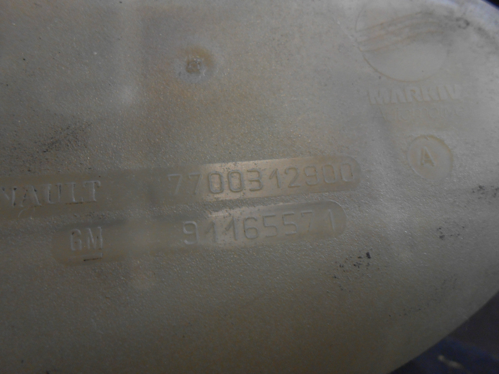 VAUXHALL VIVARO 2004 1.9 DI DIESEL WATER HEADER TANK BOTTLE OVERFLOW 7700312900