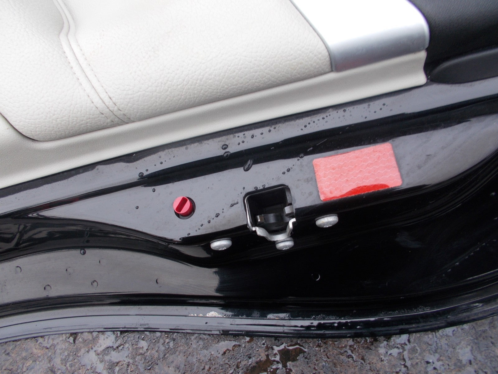 SAAB 9-3 2005 MK2 OSR DRIVER SIDE REAR DOOR & DOOR CARD 170 SAAB BLACK 12792018