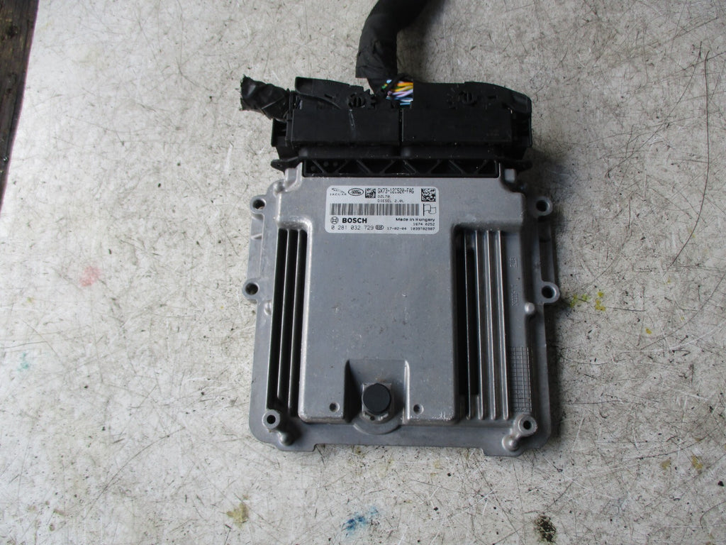 JAGUAR XE 2017 ECU ENGINE CONTROL UNIT GX7312C520FAG