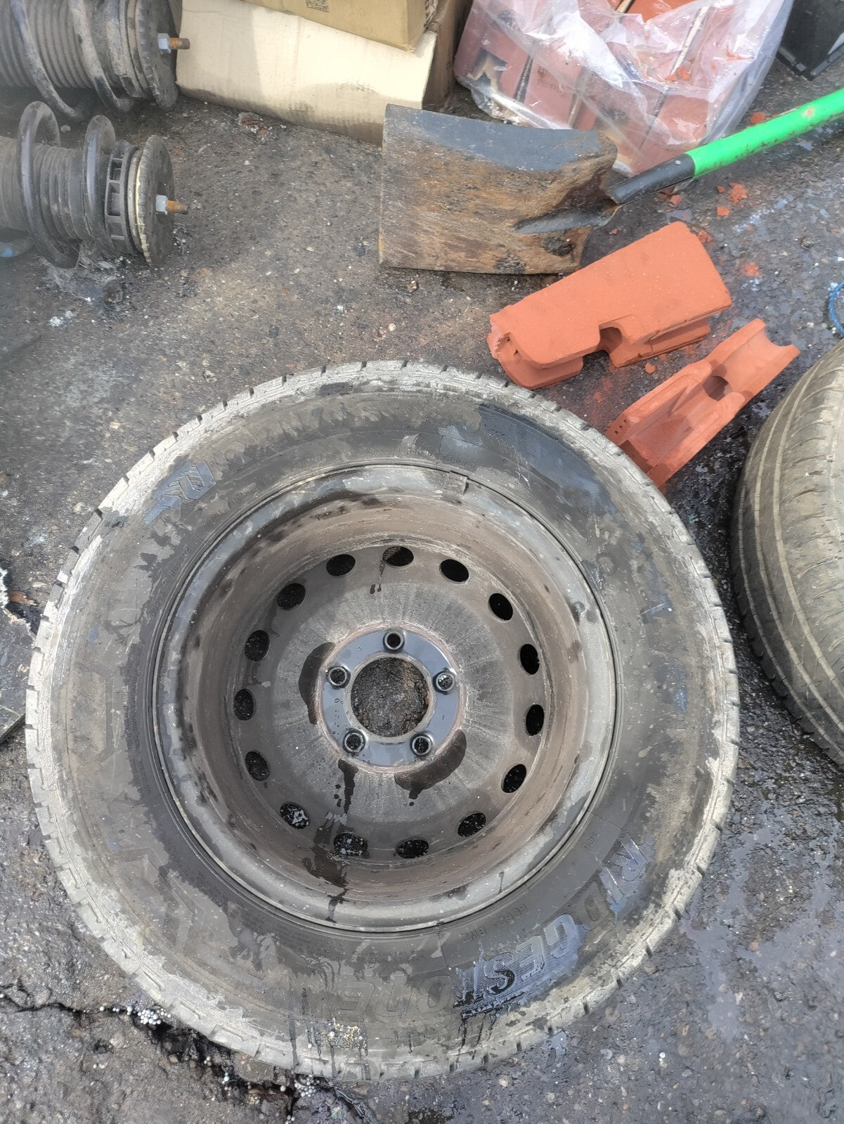 2023 RENAULT MASTER MK3 16 INCH STEEL WHEEL WITH TYRE 225/65R16C