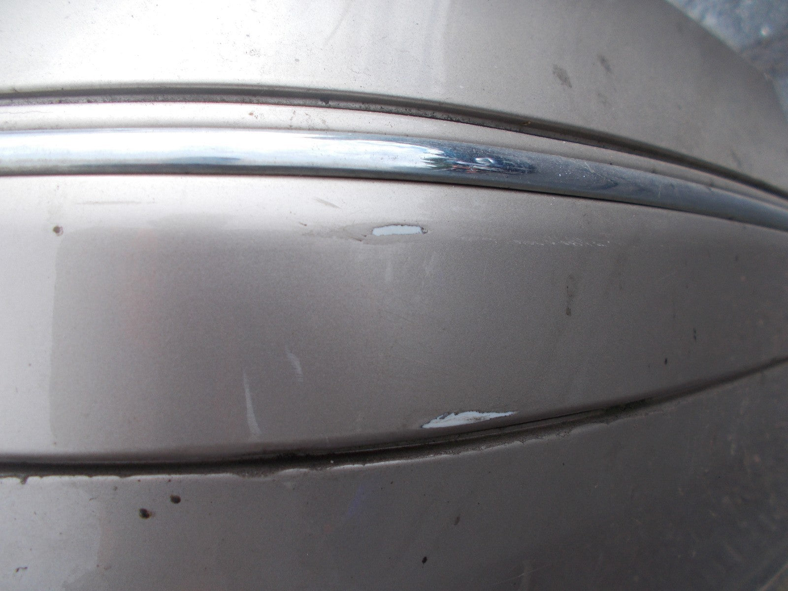 MERCEDES C CLASS C270 2001 REAR BUMPER GOLD