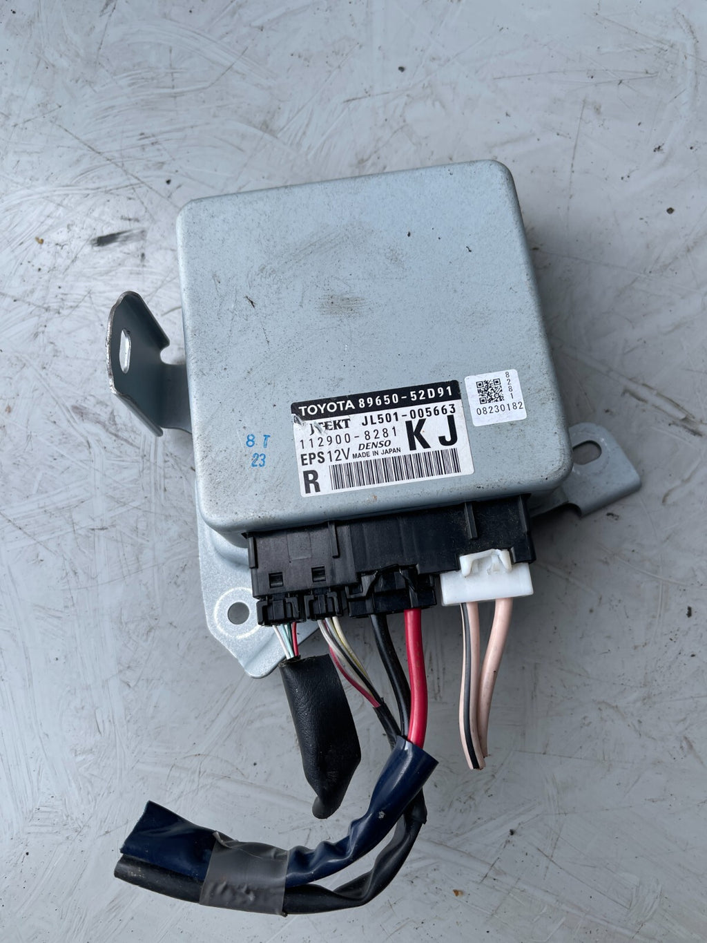 2016 TOYOTA YARIS STEERING CONTROL MODULE 89650-52D91