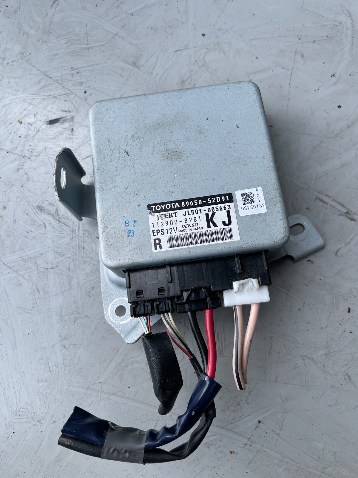 2016 TOYOTA YARIS STEERING CONTROL MODULE 89650-52D91