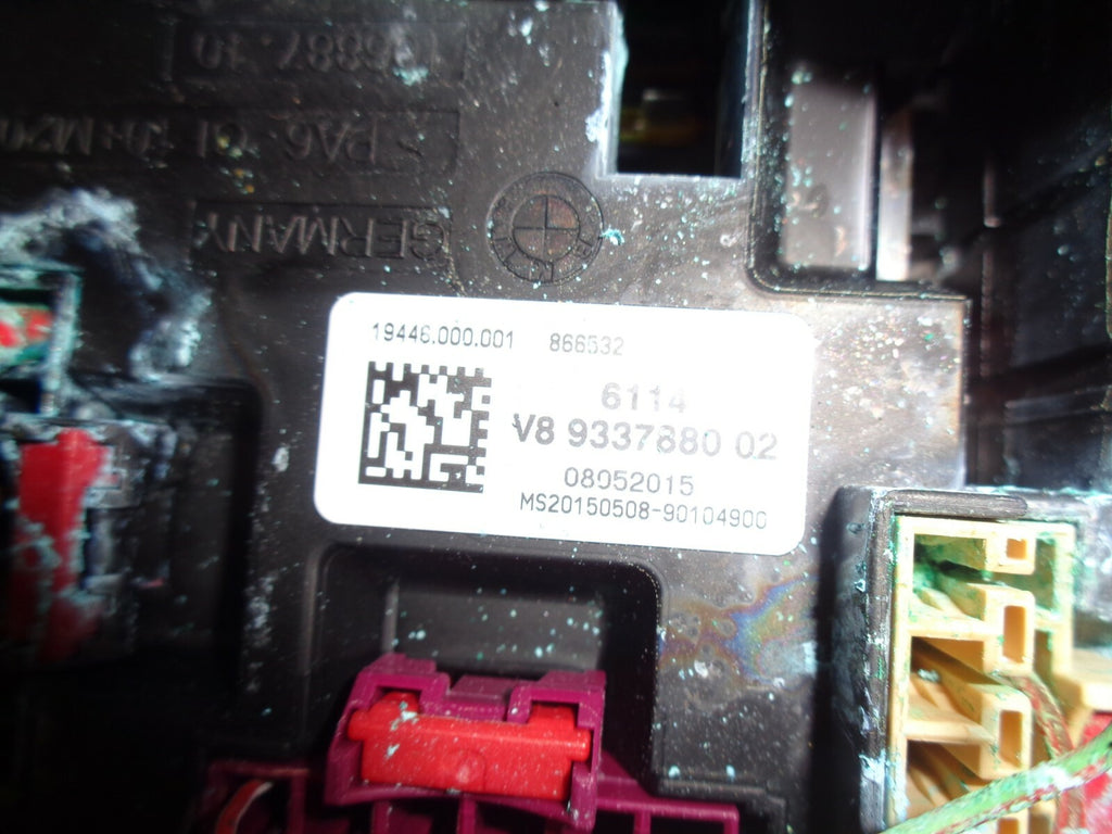BMW 3 SERIES F30 2017 REAR FUSE BOX POWER DISTRIBUTION BOX  9337880