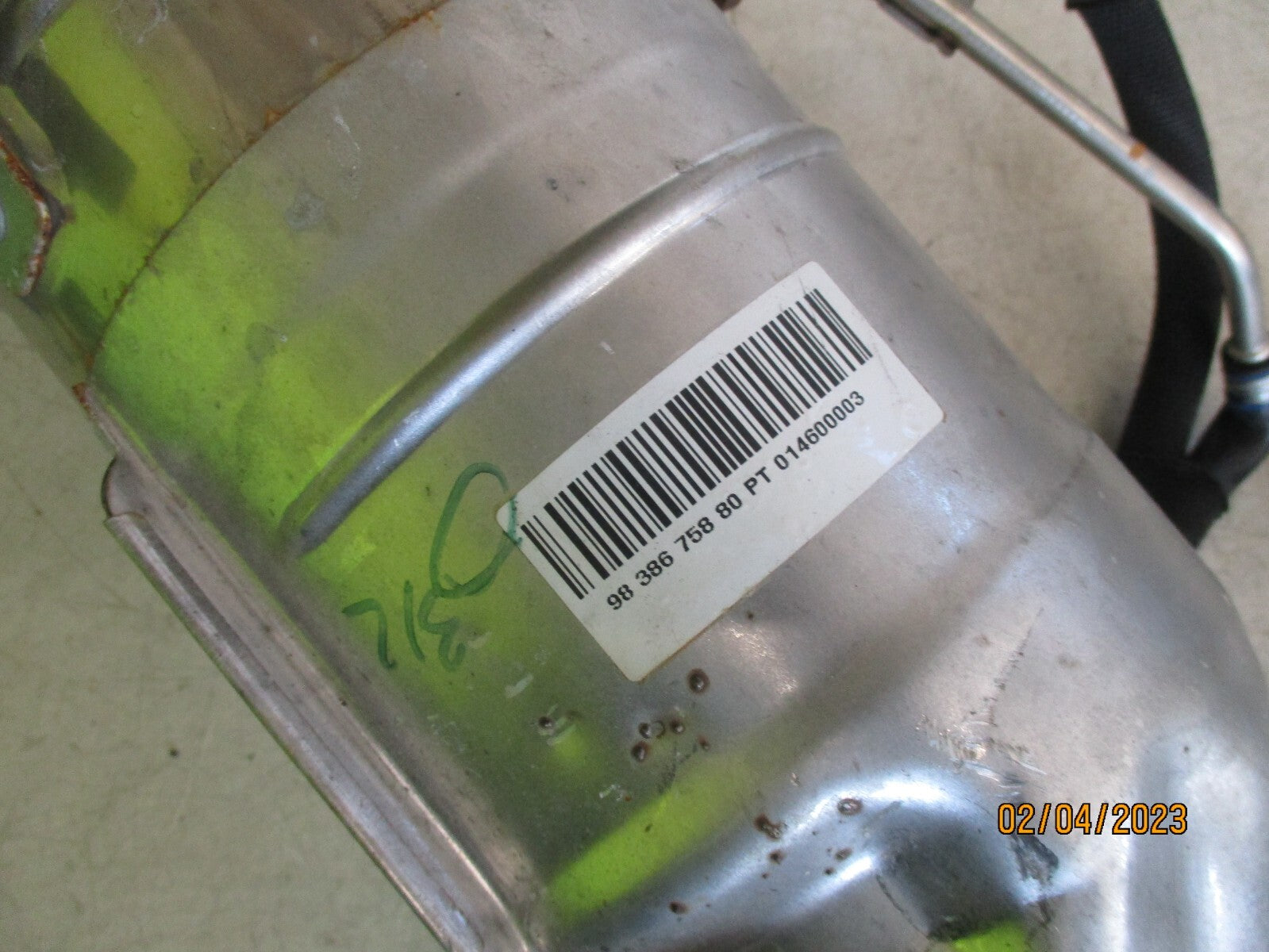CITROEN C4 MK3 2020 1.2 PETROL CAT CATALYTIC CONVERTER 9838675880