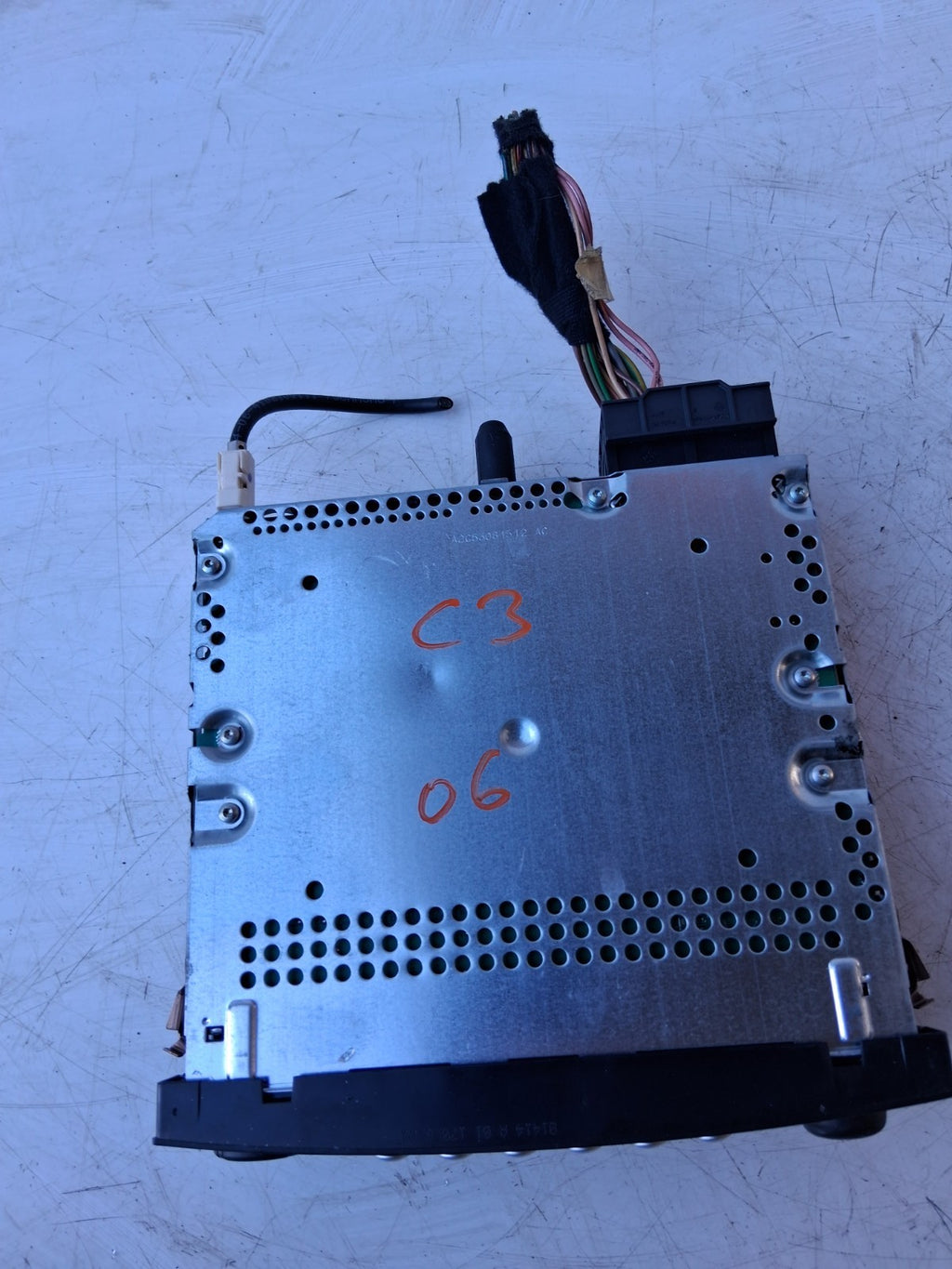 CITROEN C3 2006 COMPLETE CAR RADIO WITHOUT CODE VDAPZF60026567