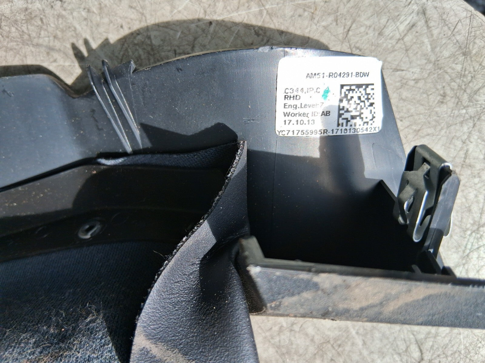 2013 FORD KUGA MK2 STEERING COLUMN UPPER COWL TRIM COVER AM513530