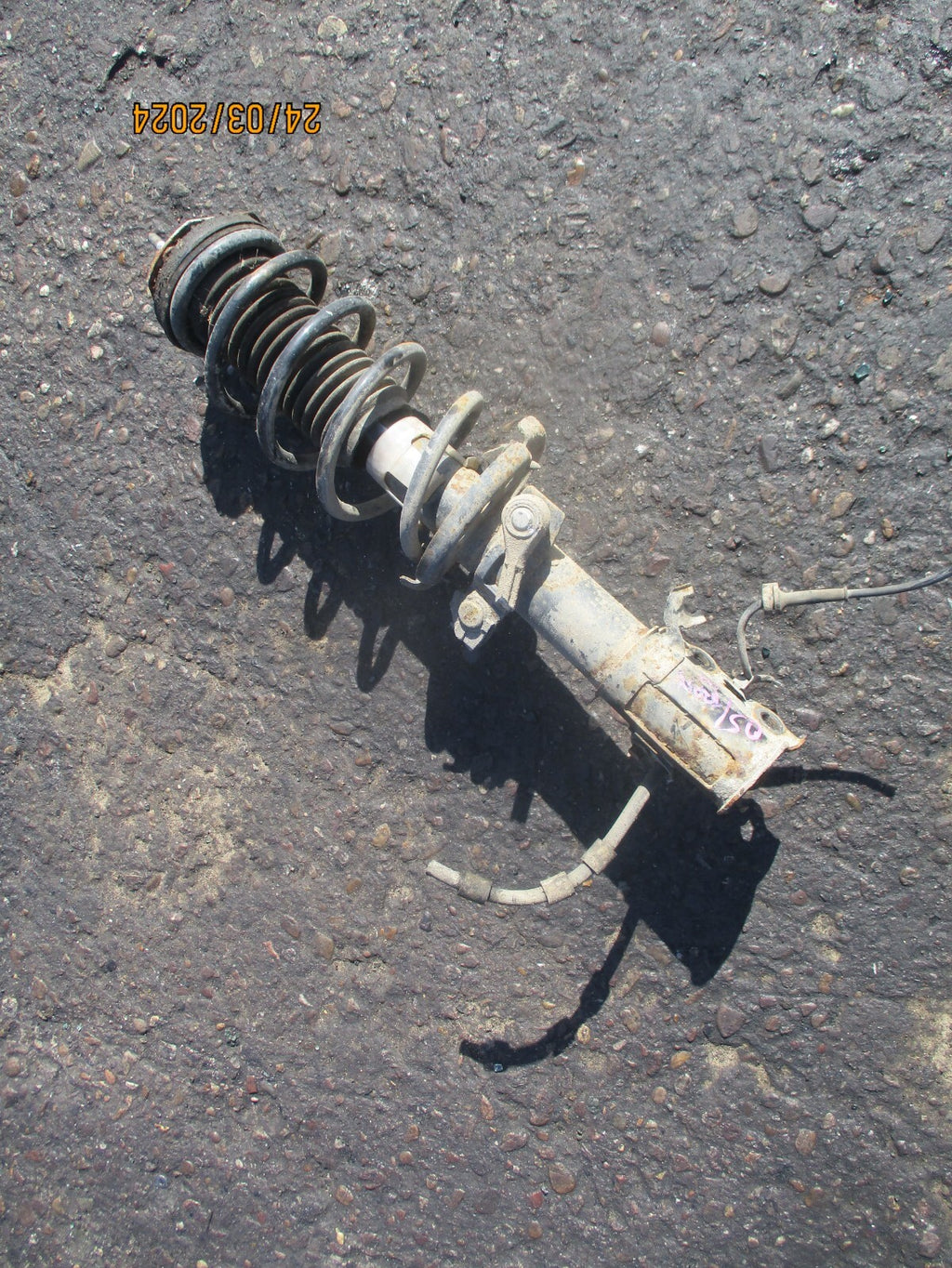 FORD TRANSIT COURIER 2014 OSF DRIVER SIDE FRONT SHOCK ABSORBER