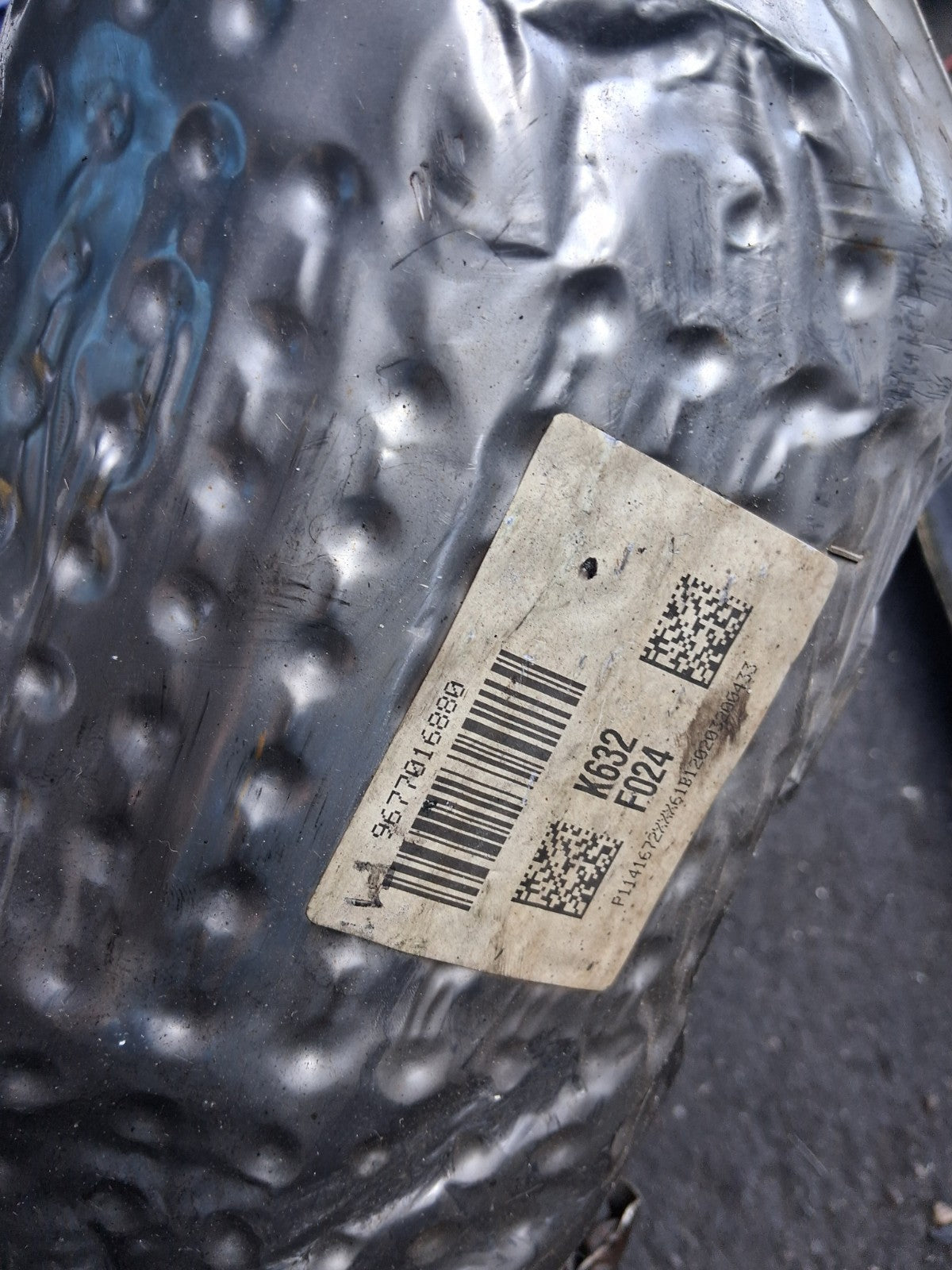 2014 CITROEN PEUGEOT 1.6 DIESEL HDI 9HZ DPF DIESEL PARTICULATE FILTER 9677016880