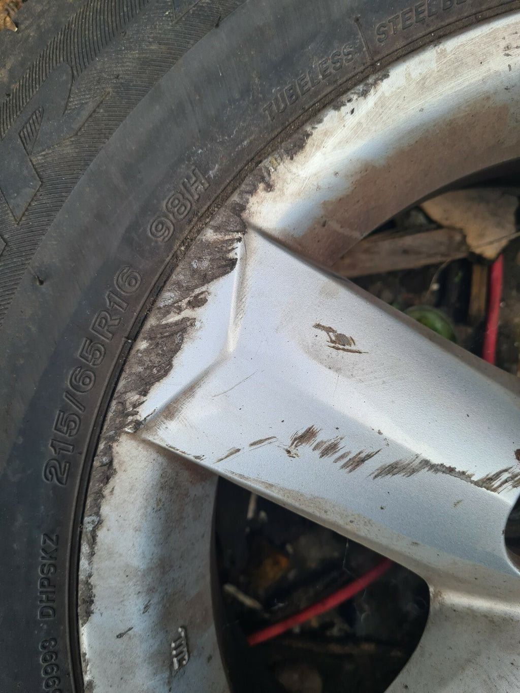 NISSAN QASHQAI MK1 J10 2009 5 SPOKE SPARE ALLOY WHEEL TYRE BRIDGESTONE 215/65R16