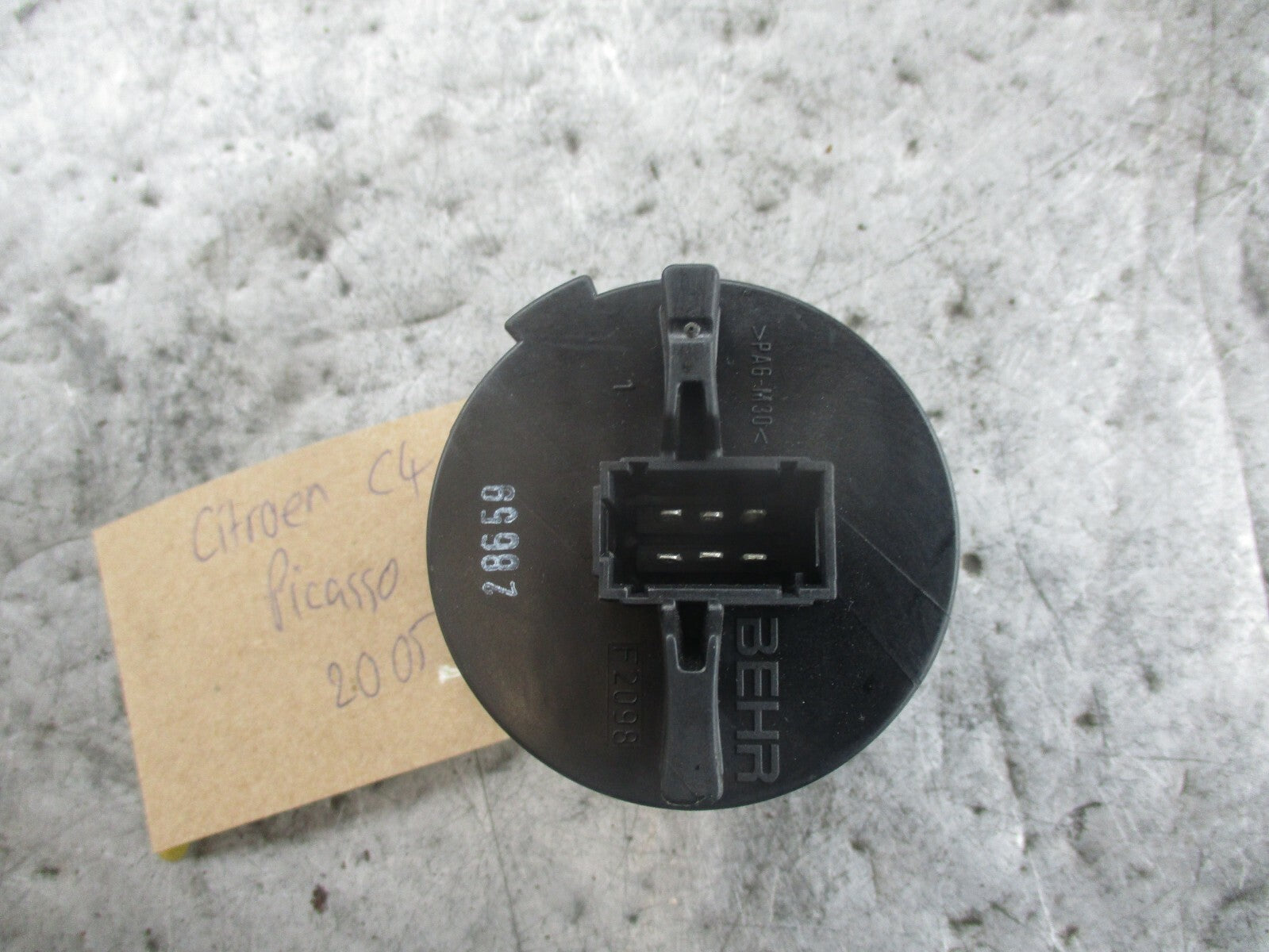 CITROEN PICASSO C4 HEATER BLOWER RESISTOR UNIT