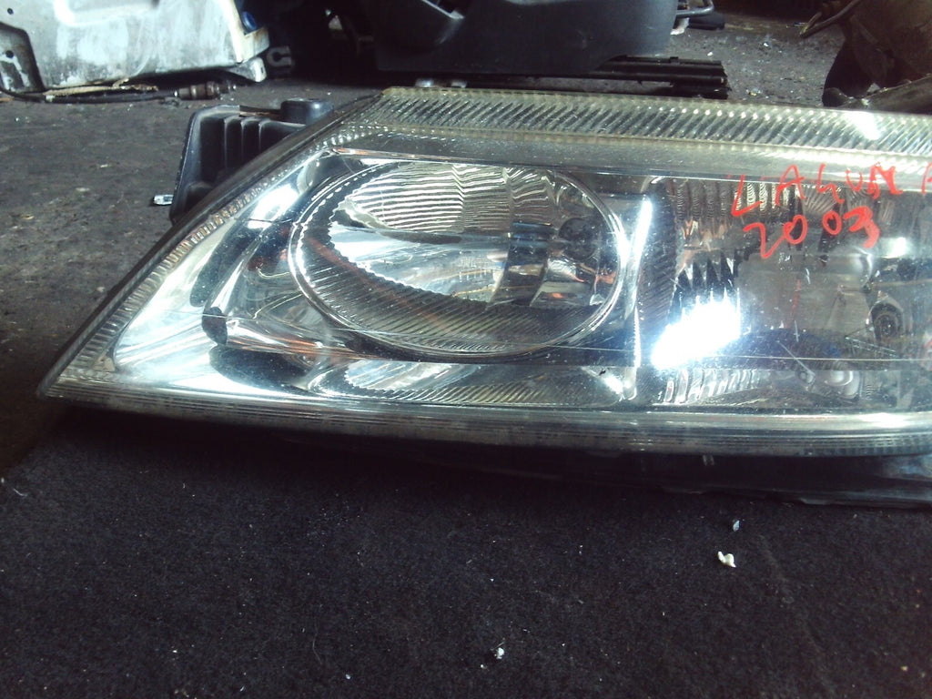 RENAULT LAGUNA 2003 MK2 NSF PASSENGER SIDE FRONT LEFT HEADLIGHT