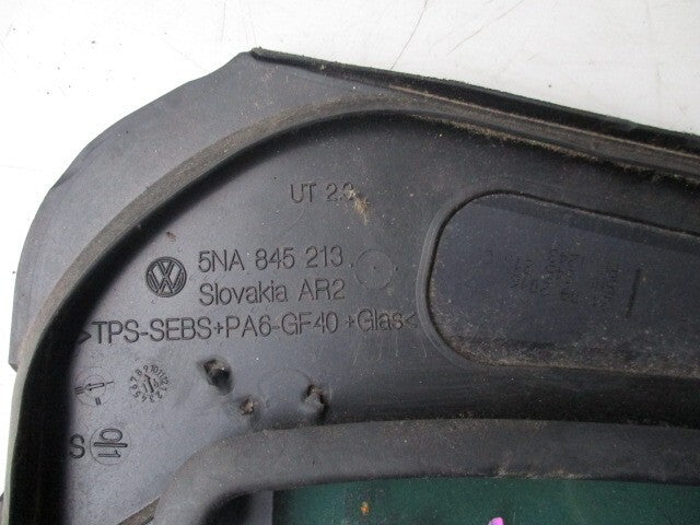 VW VOLKSWAGEN TIGUAN MK2 2016 NSR PASSENGER SIDE REAR QUARTER GLASS 5NA845213