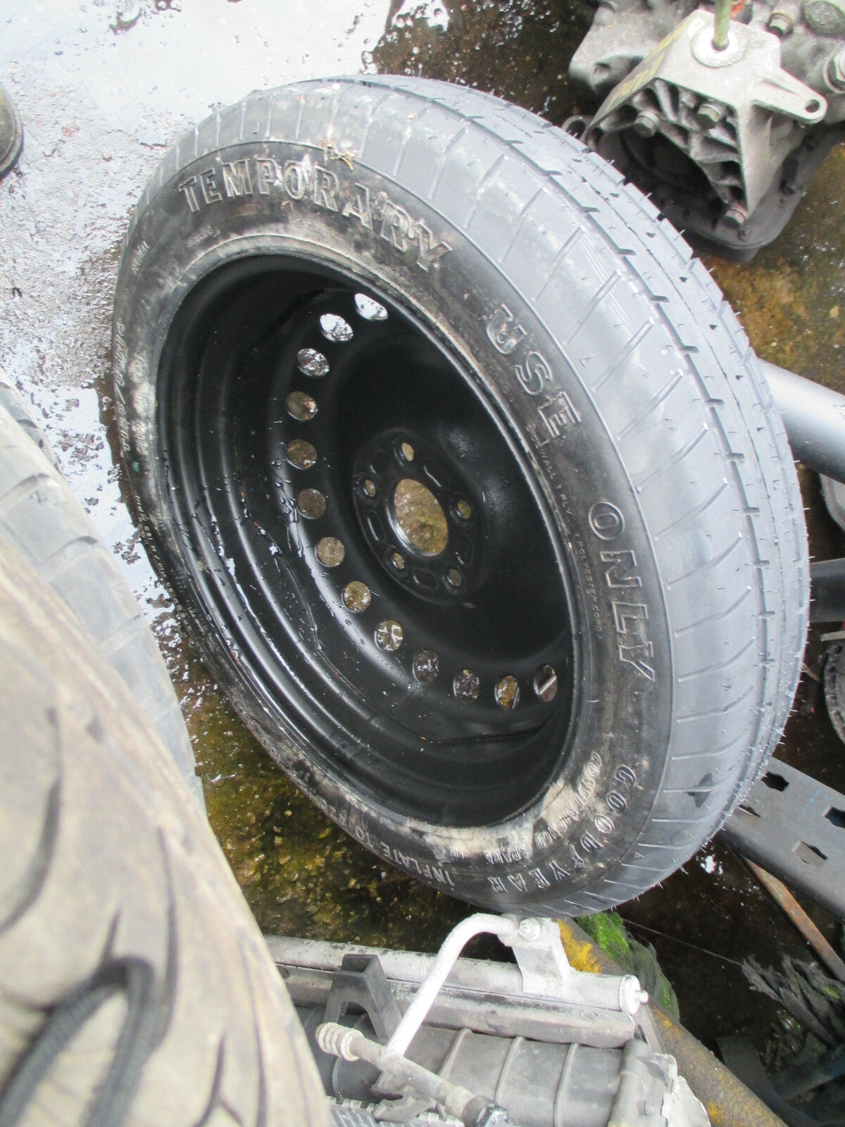 FORD FOCUS C MAX MK1 2004 16 INCH STEEL WHEEL WITH TYRE T125/85R16