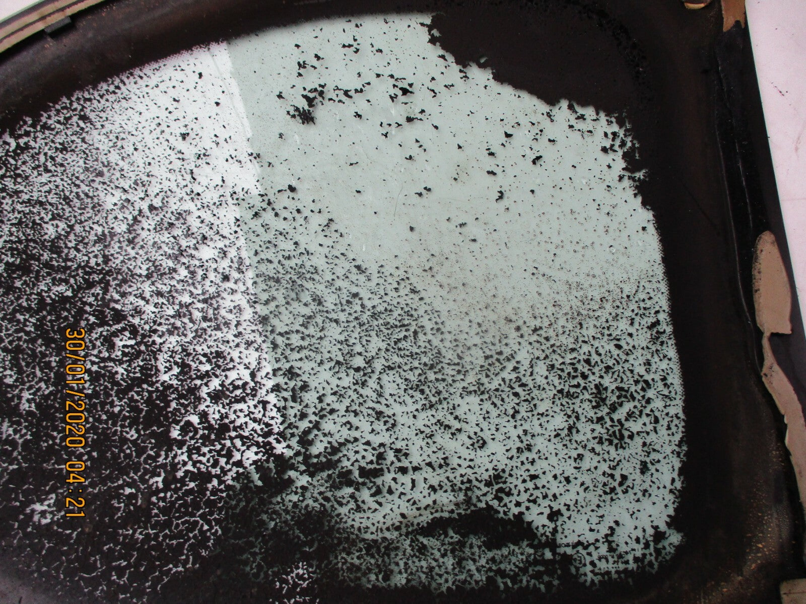VAUXHALL COMBO E MK4 2019 NSR PASSENGER SIDE REAR QUARTER GLASS PANE FIRE DAMAGE