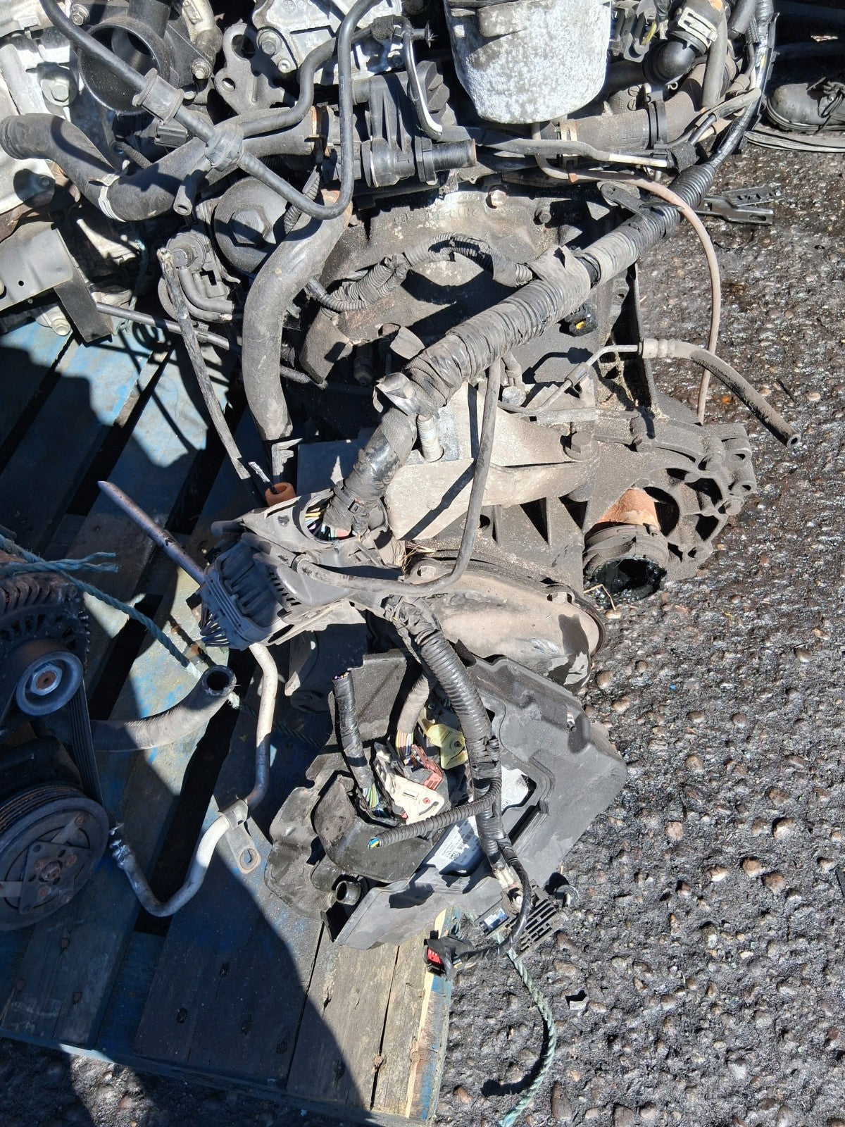 2014 FORD FIESTA MK7 1.5 DIESEL COMPLETE ENGINE UGJC MILES 75K