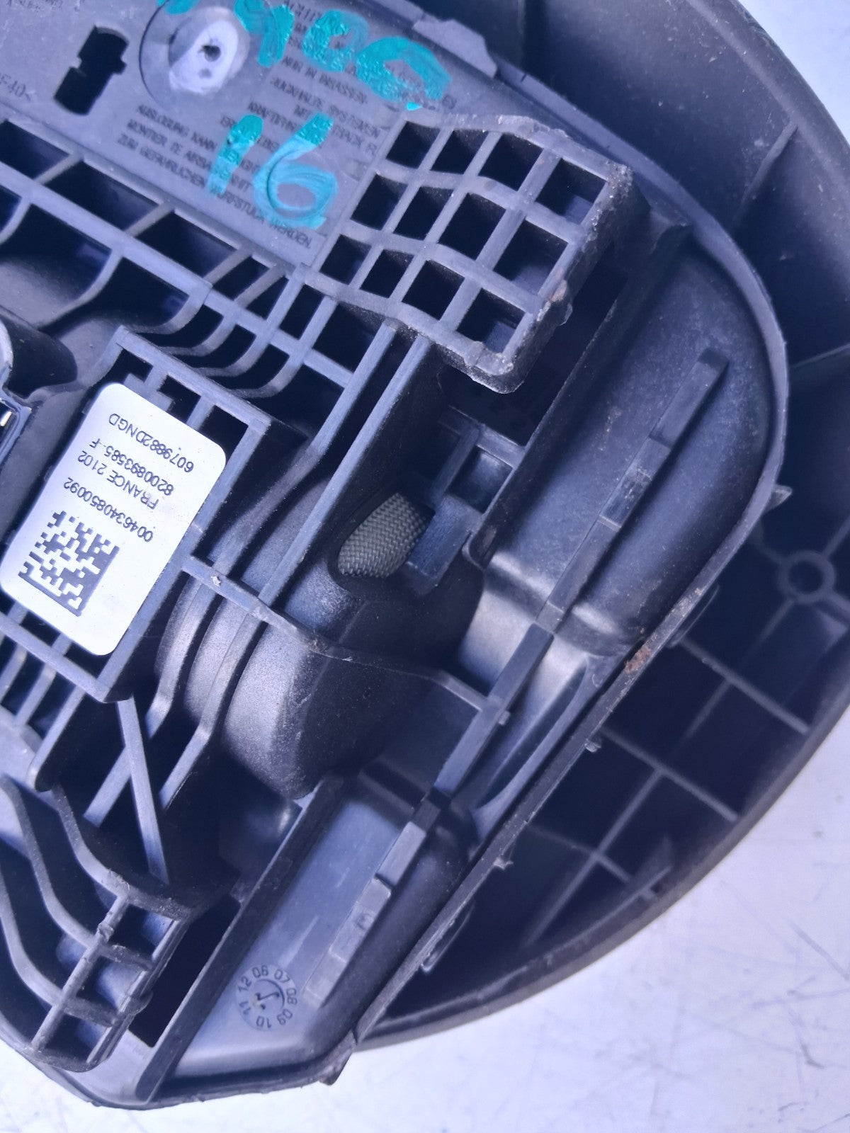 2016 RENAULT KANGOO MK2 STEERING WHEEL AIRBAG 6079882DNGD